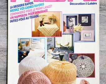 Phildar Decoration magazine & 9 (Vintage)
