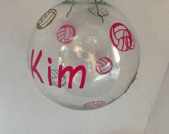 Volleyball ornament!