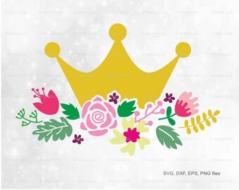 Download Flower crown svg | Etsy