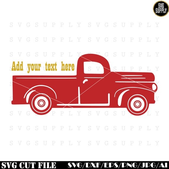 Free Free 248 Red Truck Svg File SVG PNG EPS DXF File