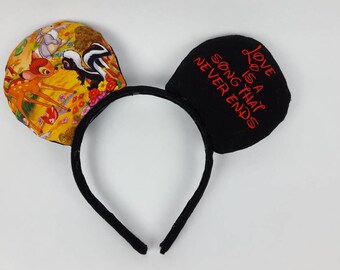 One Of A Kind Deer Mouse Ears Headband