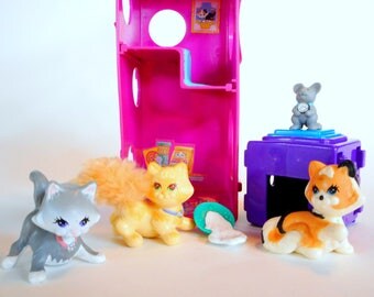 vintage littlest pet shop cat