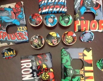 towel hooded avengers Wolverine Hulk Spiderman Man Captain Superhero Thor Iron