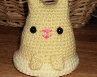 Handmade Crocheted Amigurumi Dumpling Tabby Kitty Cat