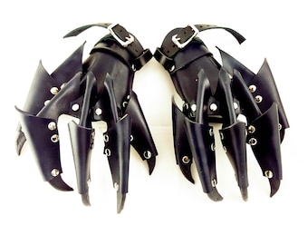 Black Claw Gloves- Size Large- Ready to Ship