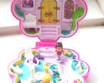 Vintage Polly Pocket Garden Surprise Secret Garden Playset with Bonus - Bluebird Toys 1990