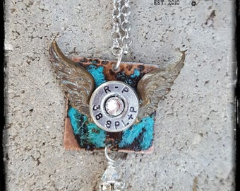 38 Special Remington Peters Bullet Necklace