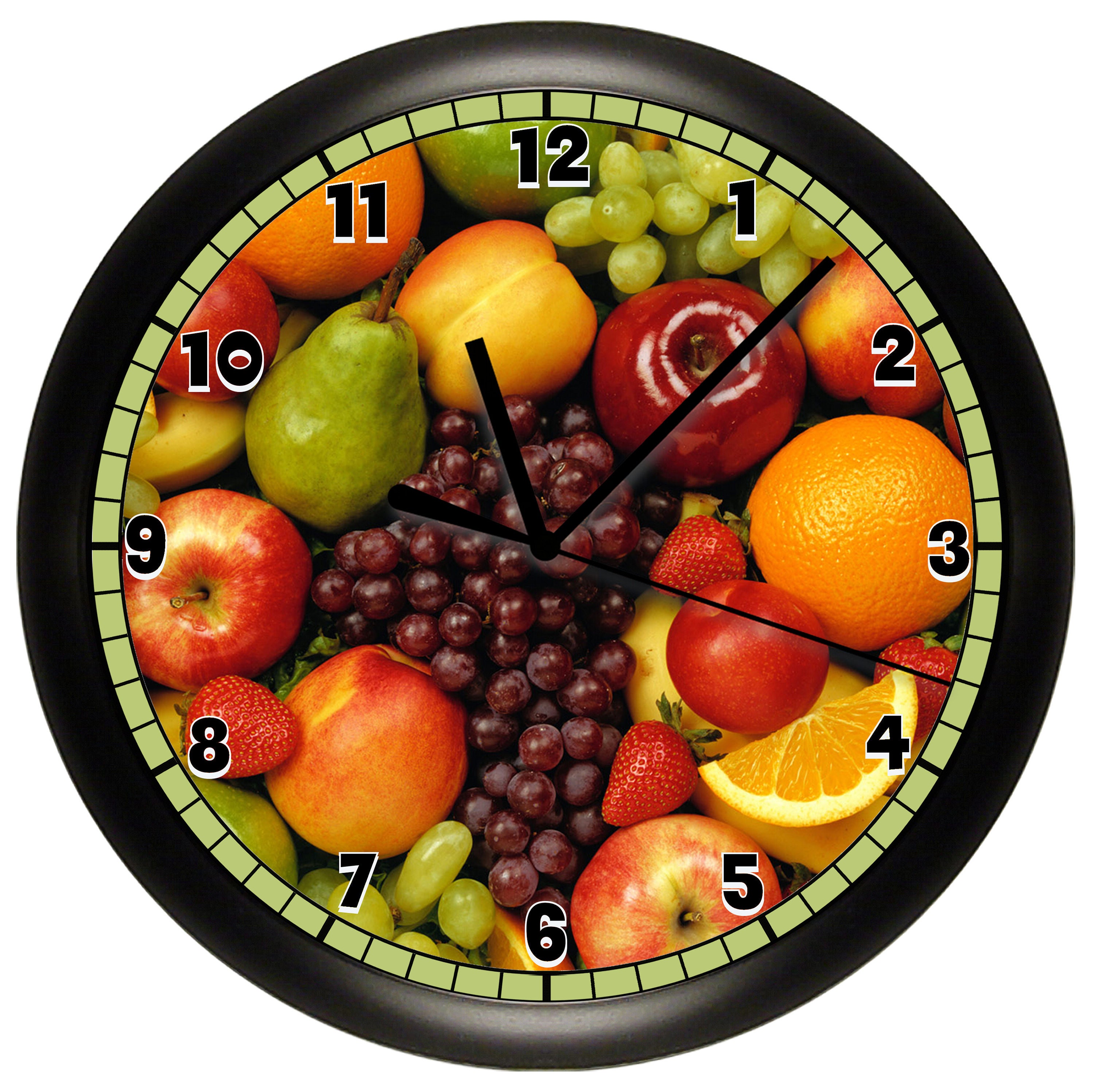 Fruit Wall Clock