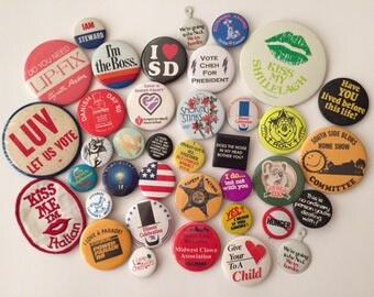 Items similar to Vintage Pinback Button Be Nice To Me I'm Hard to ...