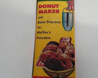 Vintage Fairgrove Aluminum Donut Maker Box