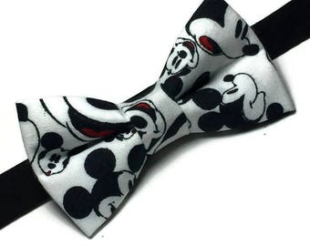 Mickey Mouse Bow Tie, Mickey Bow Tie, Bow Tie For Boys, Disney Bow Tie, Disney Bows, Bow Tie for Men, Boys Bow Tie, Baby Boy Bow Tie