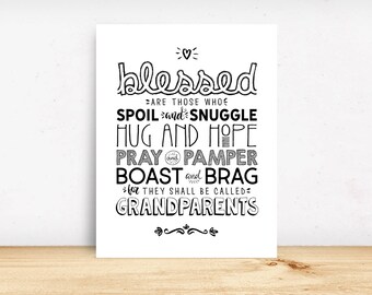 Grandparents quote | Etsy