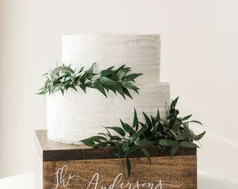 Rustic Cake Stand Rustic Cake Stand