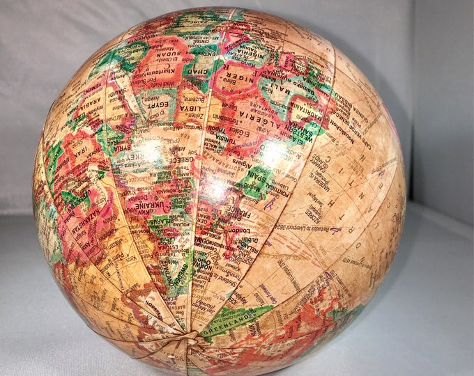 Vintage Old World Globe