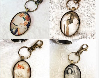 LARGE MEMORY PHOTO|Photo Keyring|Photo Keepsake|Custom photo keyring|Photo Keychain|Family Photo Keyring|Family Gift|Birthday Gift