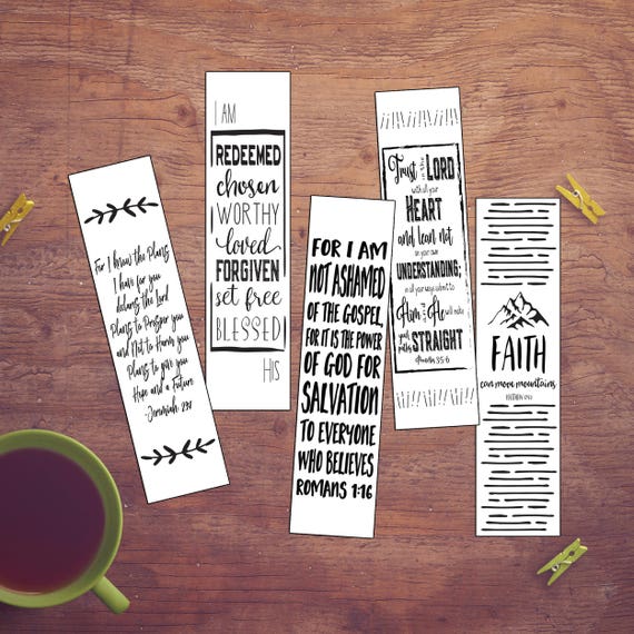 scripture bookmarks bible verse bookmarks romans 116 faith