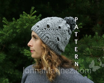 German Shells Virus Hat Pattern, PDF, Crochet Hat Pattern