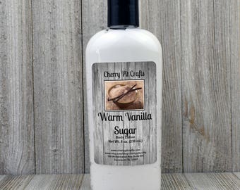 warm vanilla sugar body lotion