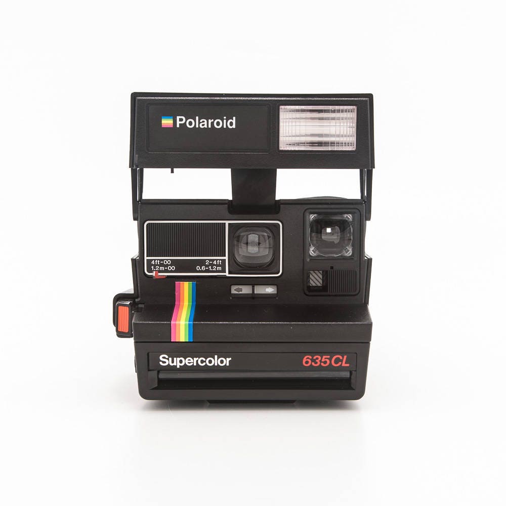 Polaroid 600 Supercolor 635CL Instant Camera Black Body