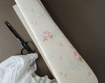 Tailor’s Sleeve Pressing/Ironing Board, Quilting, Dressmaking Tailoring Board Muslin shabby chic cotton rose printed fabric