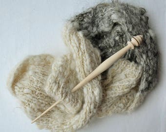 Handspun Chunky Scarf * 100% Icelandic Wool