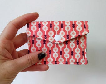 Credit card holder, business card case, business card holder, loyalty card holder, fabric business card case, fabric card holder