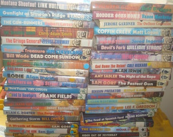 Set of 40 Black Horse Westerns, Hardback Books