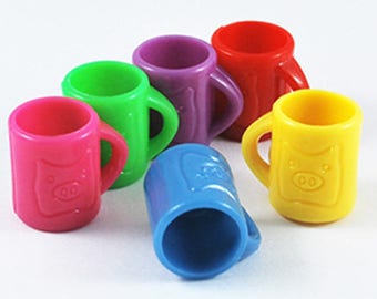 20mm X 1 Mug blue plastic