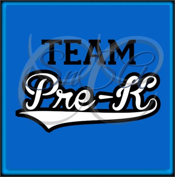 team pre k shirts