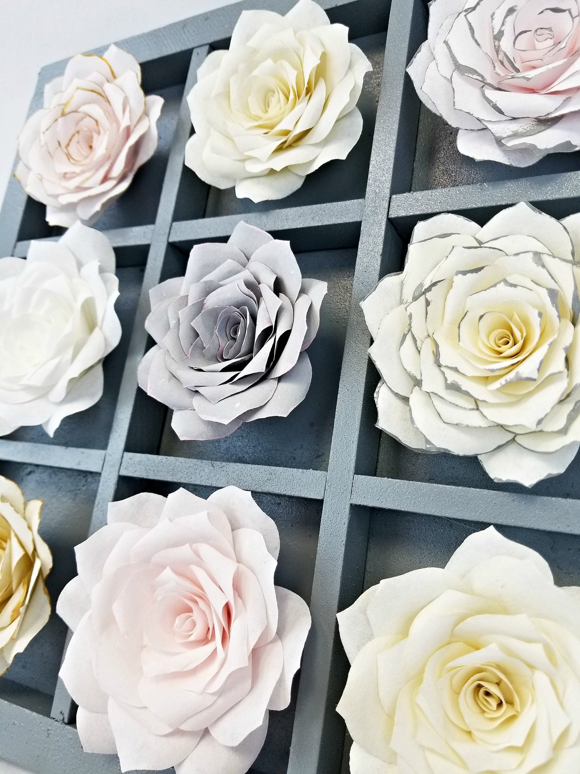 3d Flower Wall Art Paper Rose Fl Decor Kids Room 3d Flower Wall Art Paper Rose Fl Decor Kids Room Nursery