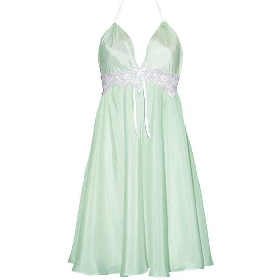 Jasmine nightgown in mint
