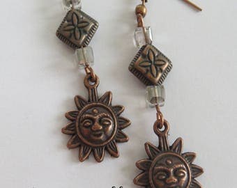 Oh sunshine, Sunshine by JosieCoccinelle earrings