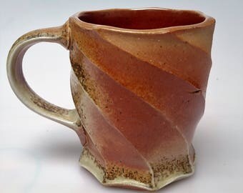 Woodfired Porcelain Shino Mug