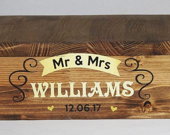 Huge Rustic Cake Stand, Custom Wedding Cake Stand, Rustic Wedding Decor - wedding Wooden Box, wedding cup cake stand, Mr and Mrs box