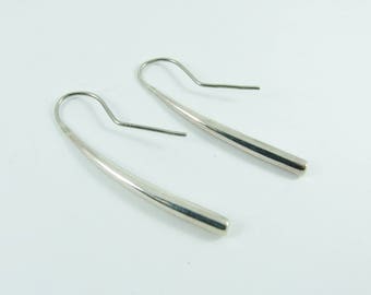 Vintage 925 Sterling Silver Drop Earrings