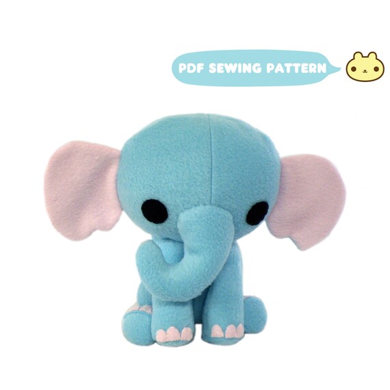 diy elephant plush