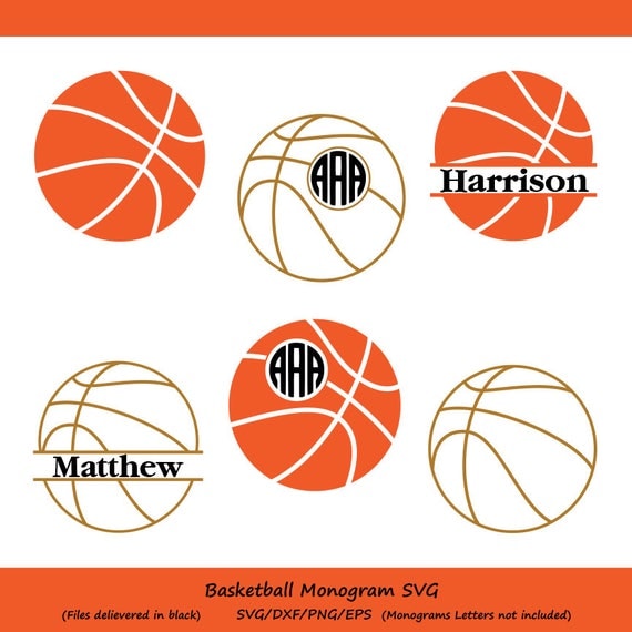 Download Basketball svg files Basketball monogram Svg Basketball Cut