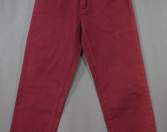 Vintage 90's Fiend Jeans Wine Color New with Tag Size 10 NWT, Grunge