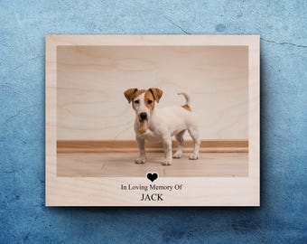 Pet Sympathy Memorial Gifts Dog Loss Frame Remembrance