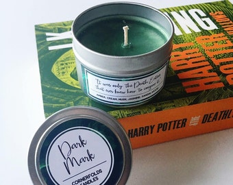 Dark Mark | Harry Potter Inspired 4oz or 8oz Scented Candle