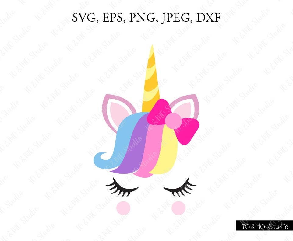 Download Unicorn SVG Unicorn head Svg Unicorn Clip Art Unicorn Face