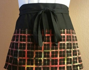 Server Apron, Vendor Apron, Craft Apron, Teacher Apron, Half Apron