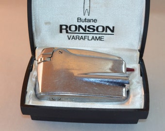 ronson varaflame butane brush box original