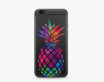Pineapple iPhone 7 Case, iPhone 7 Plus Case, iPhone 6 Case, iPhone 6S Case, Phone Case For iPhone, Birthday Gifts For Her, Tech Gifts -KT390