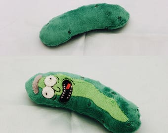 rick and morty pickle cushion