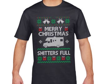 christmas campervan t shirt