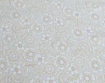 Whisper Prints-Wheat-Cotton Fabric from Robert Kaufman Fabrics