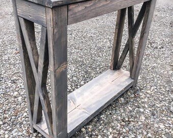 Rustic Entry Table Rustic Entry Table