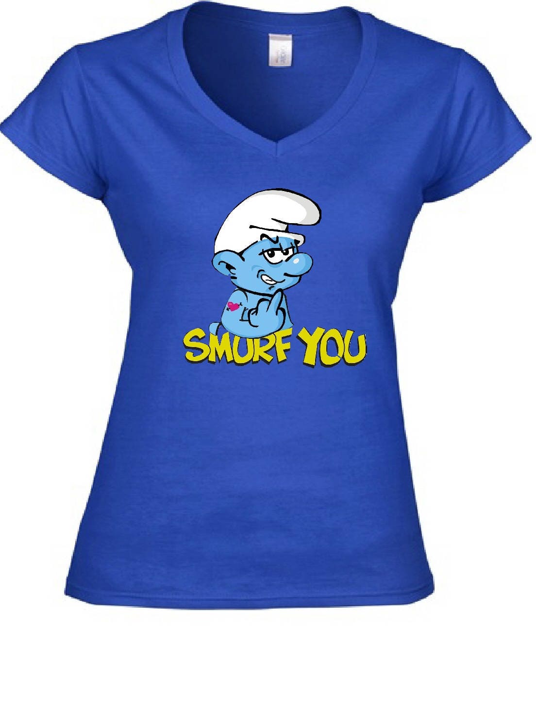 smurf tee shirts