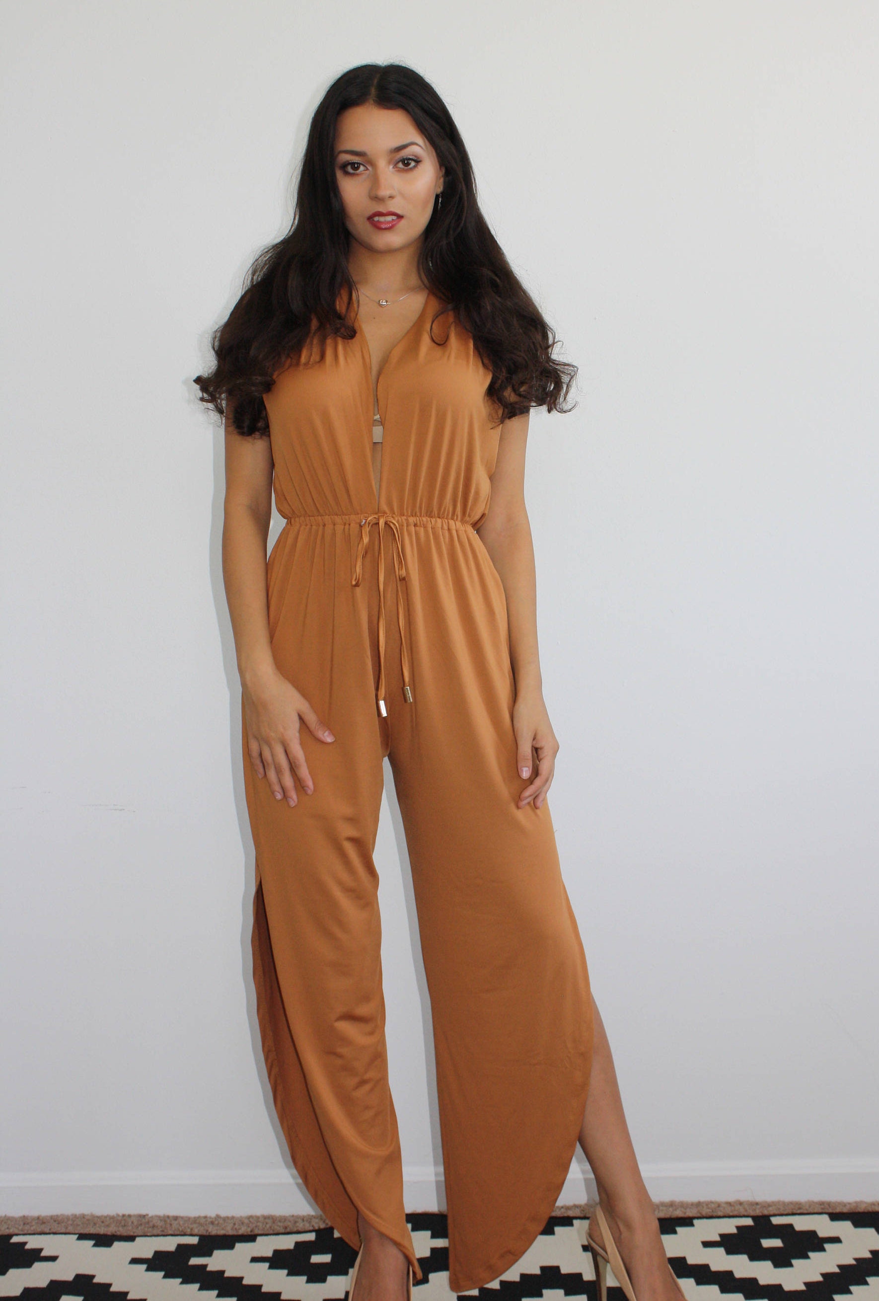 bronze jumpsuit